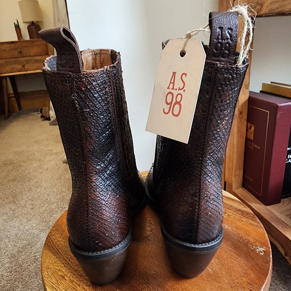 A.S.98 Camy Western Boots - Picture 4 of 6